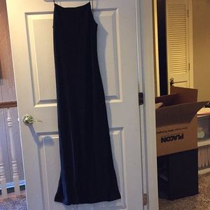 Backless Black Dress